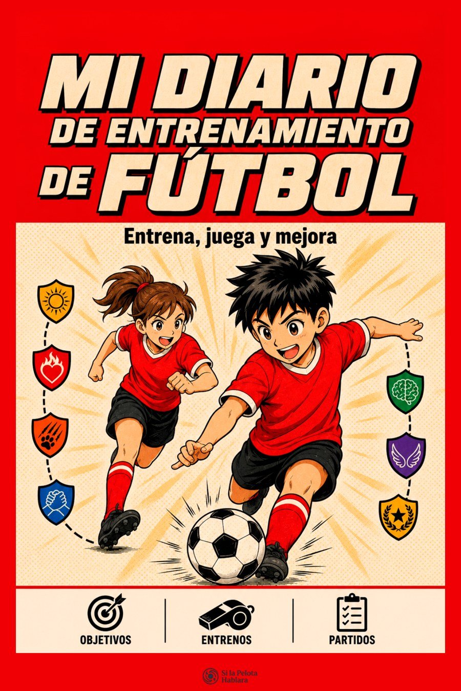 Cover of Mi Diario de Entrenamiento de Fútbol